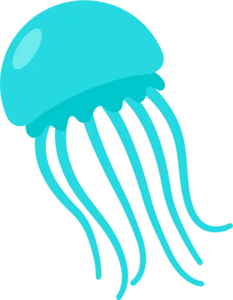 くらげのイラスト